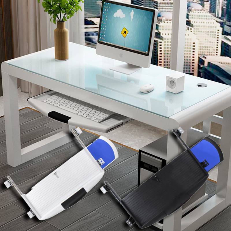 Keyboard Tray Under Desk - Slayt Bilgisayar Çekmecesi Çok Amaçlı Klavye