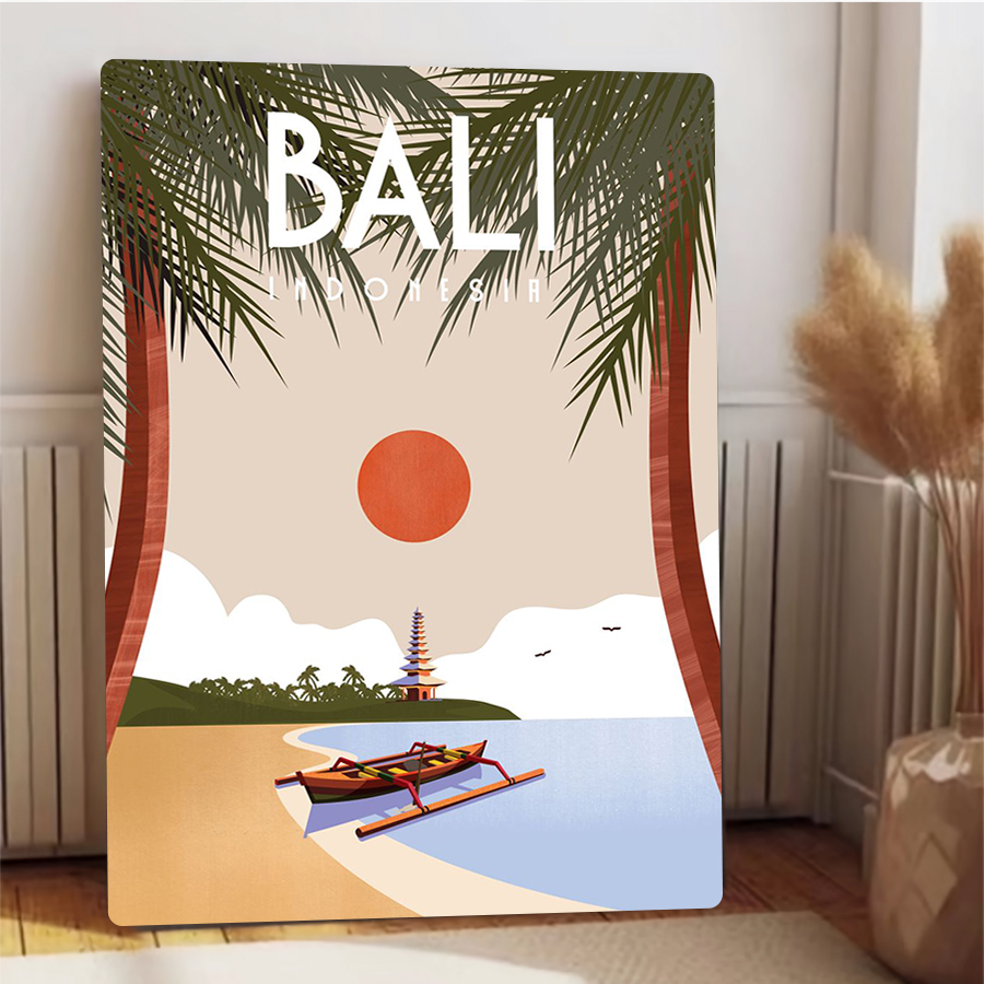 Bali Endonezya Manzara Metal D - Home Office Bali incelemesi ve fiyatı