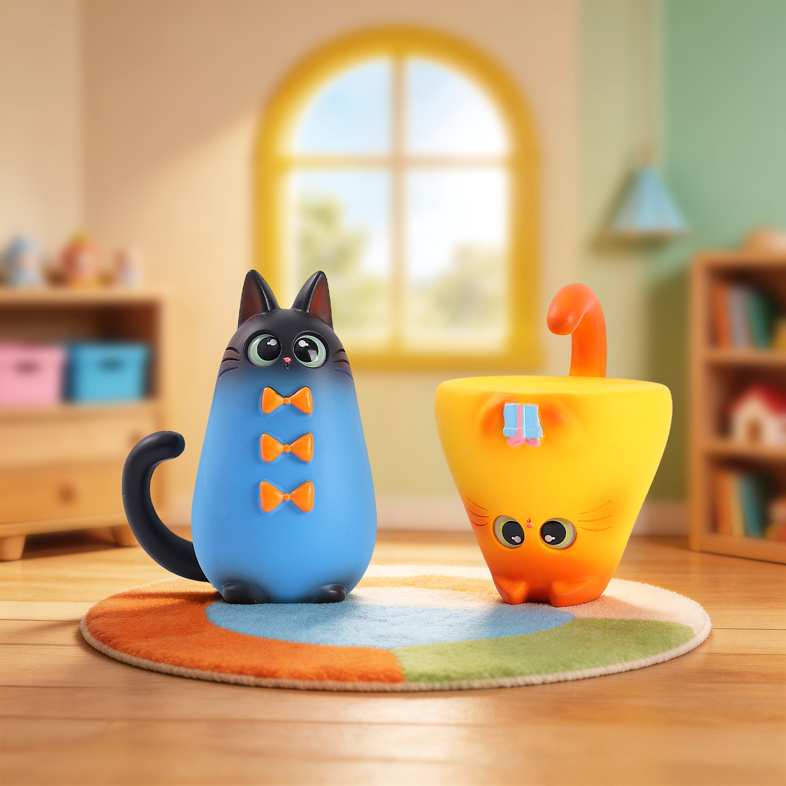Kör Kutu Kedi Figürü Reçine Ya - Home Office Jobs incelemesi ve fiyatı