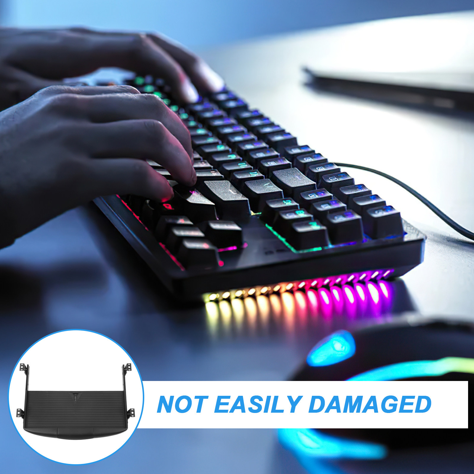 Klavye Tepsisi Çift Katmanlı M - Keyboard Tray Under Desk incelemesi ve fiyatı