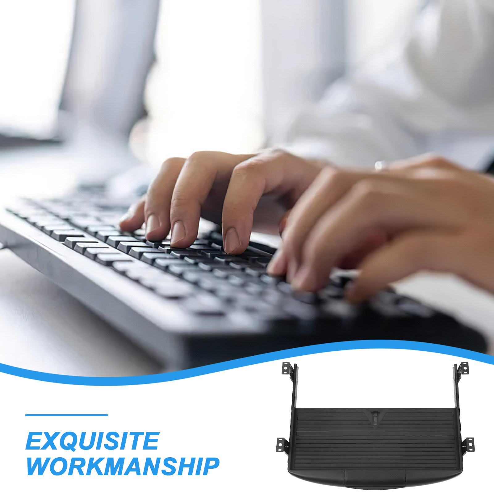 Klavye Tepsisi Çift Katmanlı M - Keyboard Tray Under Desk incelemesi ve fiyatı